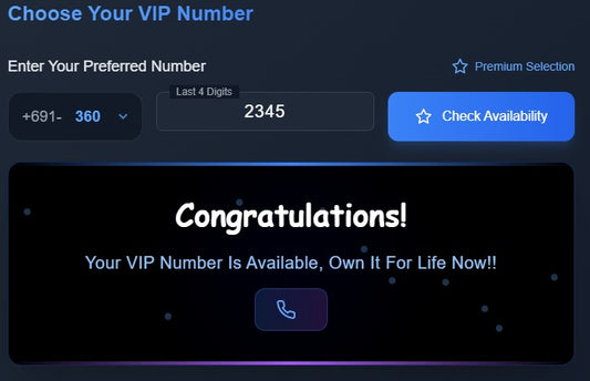 VIP Phone Number